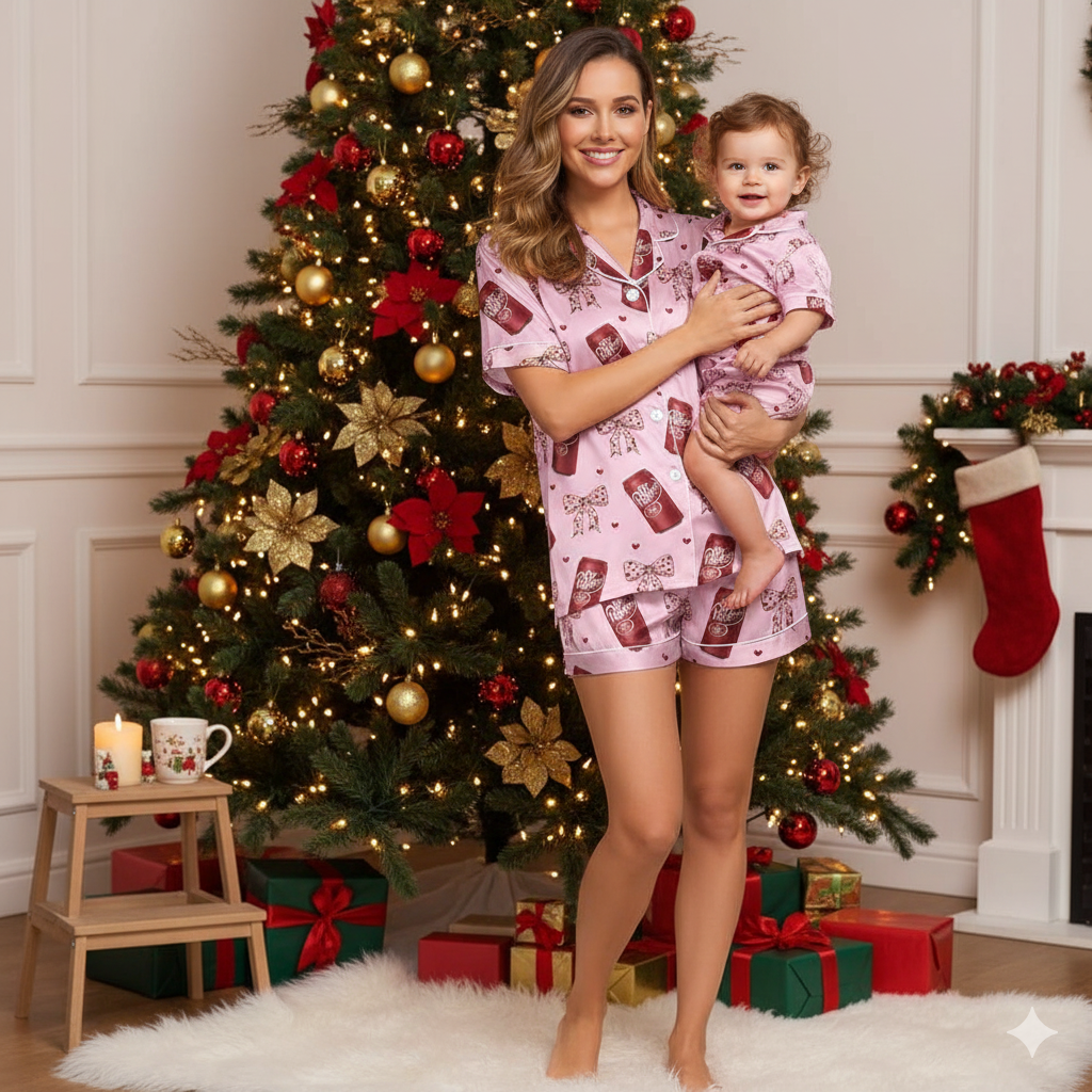 Luxmas™ Dr Pepper Pajamas Set