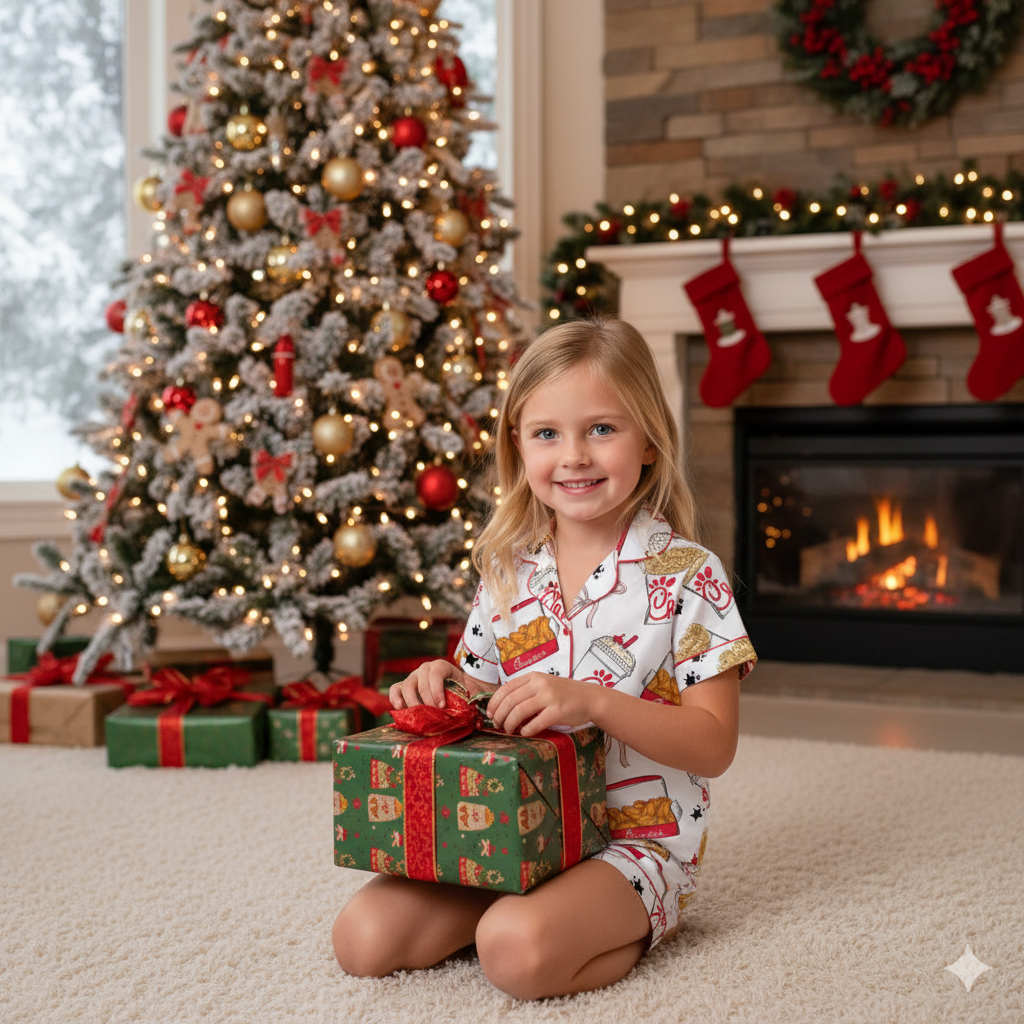 Luxmas™ Chicken Nuggets Pajama Set
