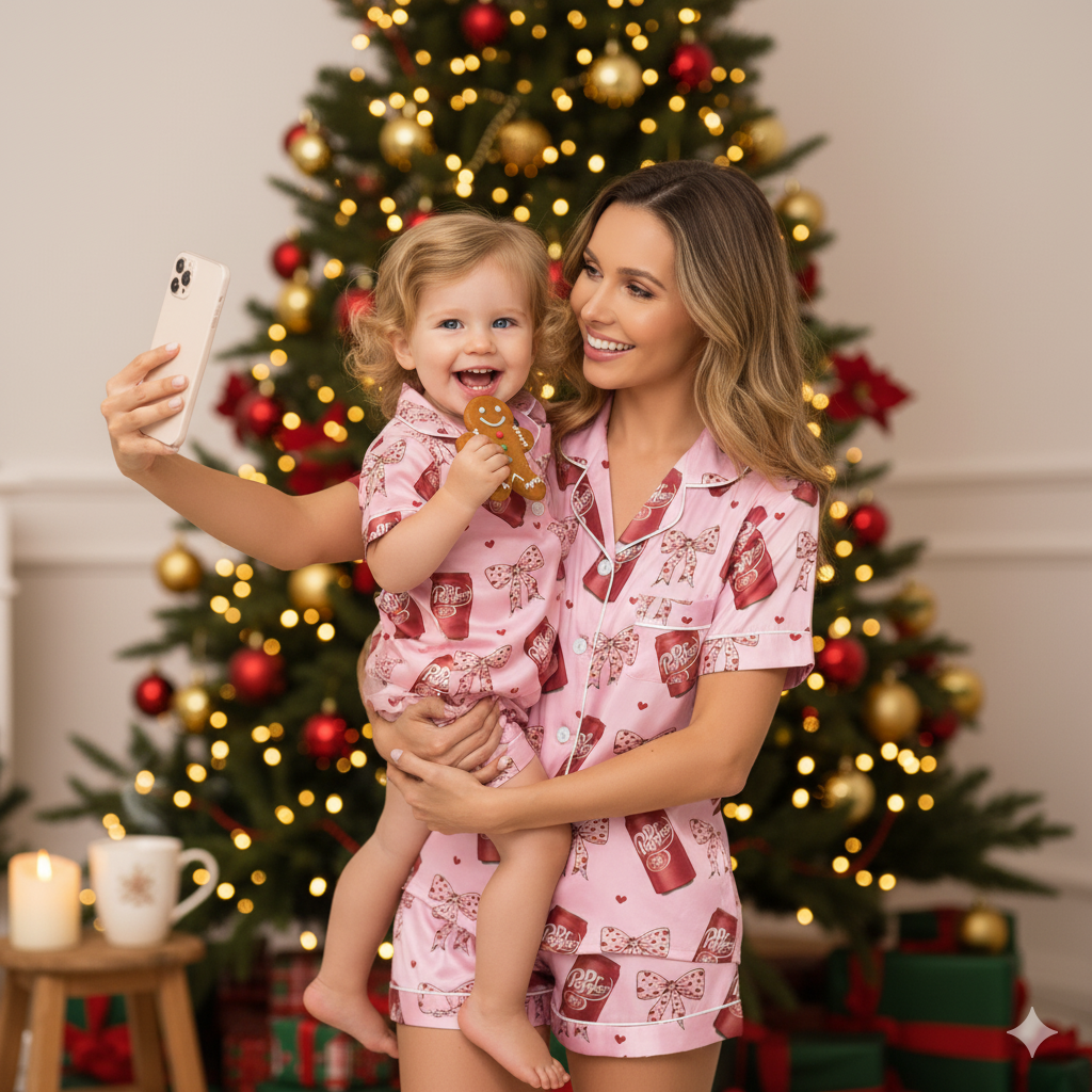 Luxmas™ Dr Pepper Pajamas Set